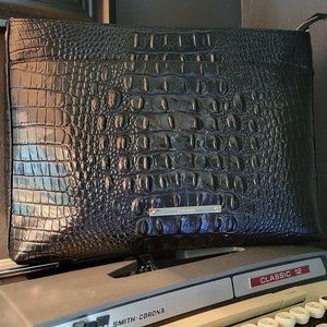 Brahmin crossbody/clutch black
